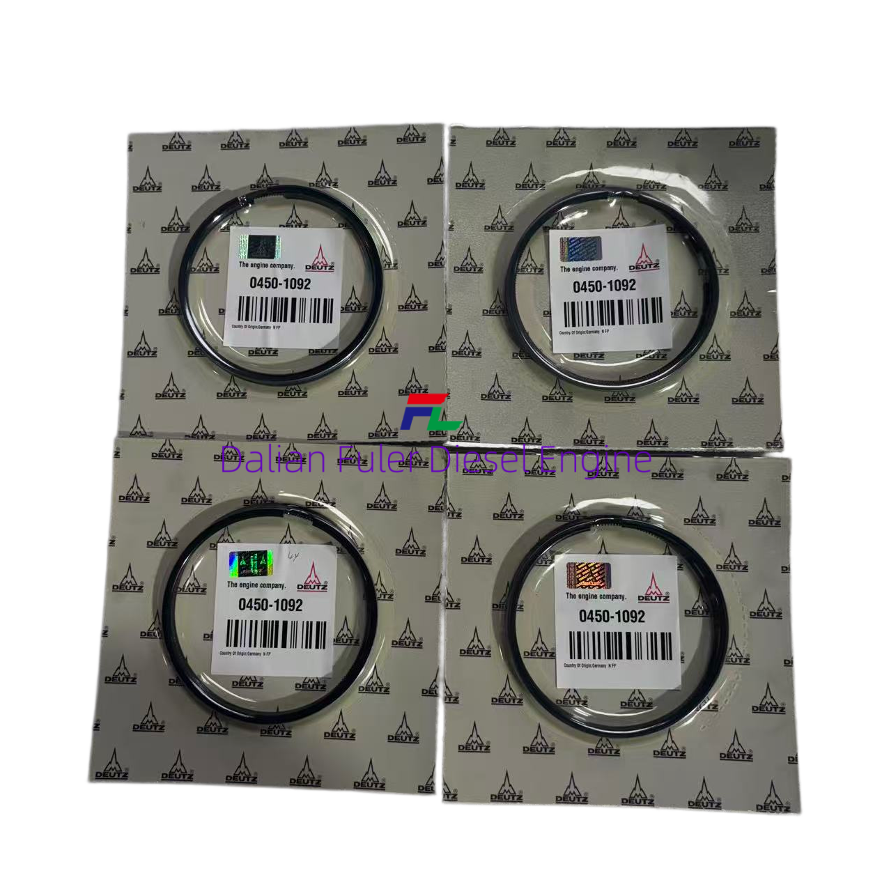 0450 1092 Set of pist. rings BF4M2013C